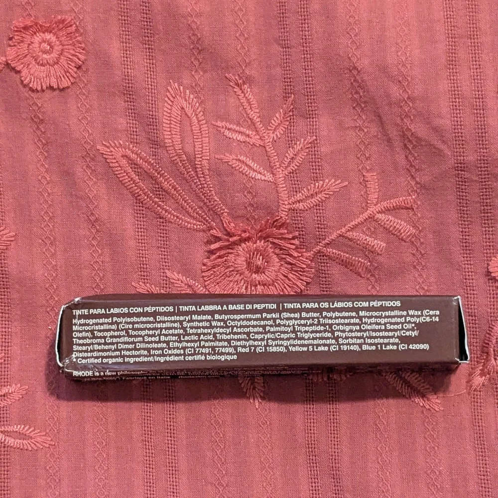 NIB Rhode Peptide Lip Tint - Espresso - New In Damaged Box